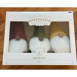 Wondershop‎ 3 Pieces Felted Wool gnomes